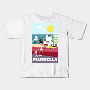 I Love Marbella Kids T-Shirt